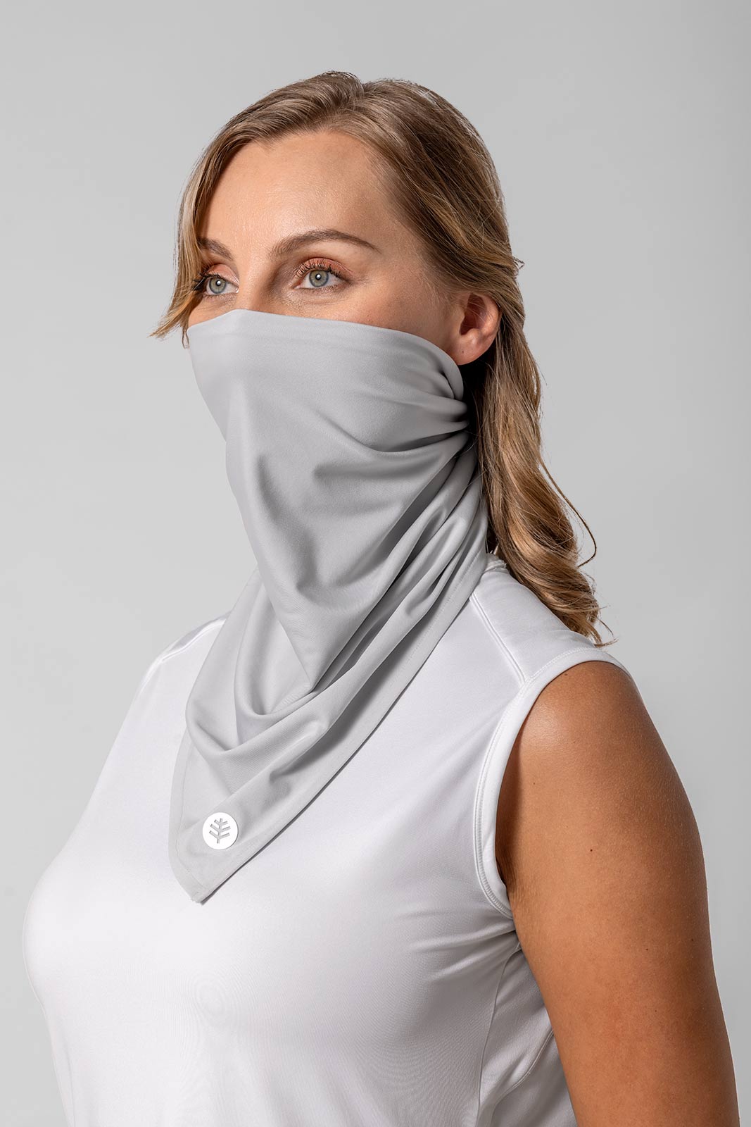 Unisex Virasana Performance Sun Bandana | Sleek Grey