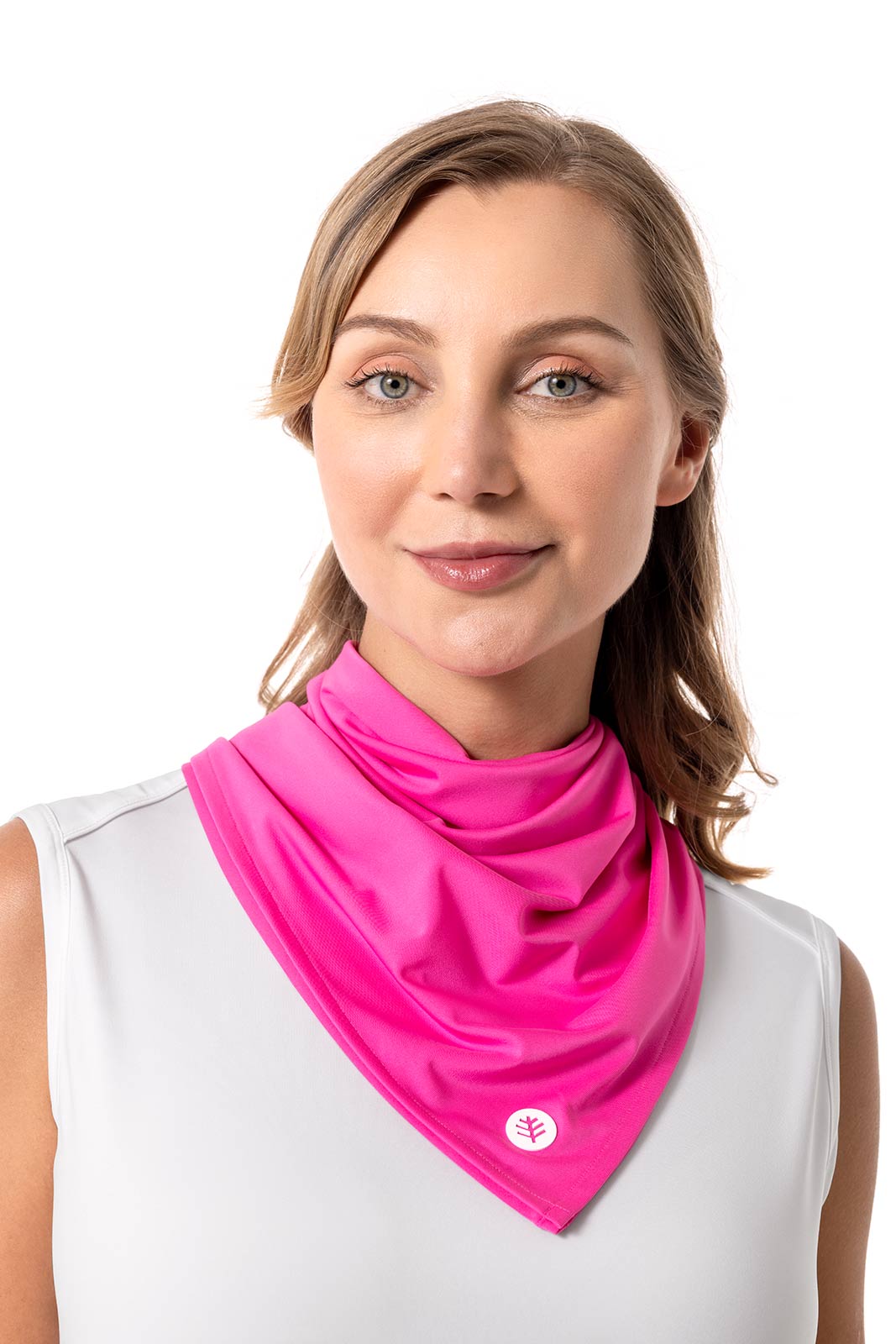 Unisex Virasana Performance Sun Bandana | Tulip Pink