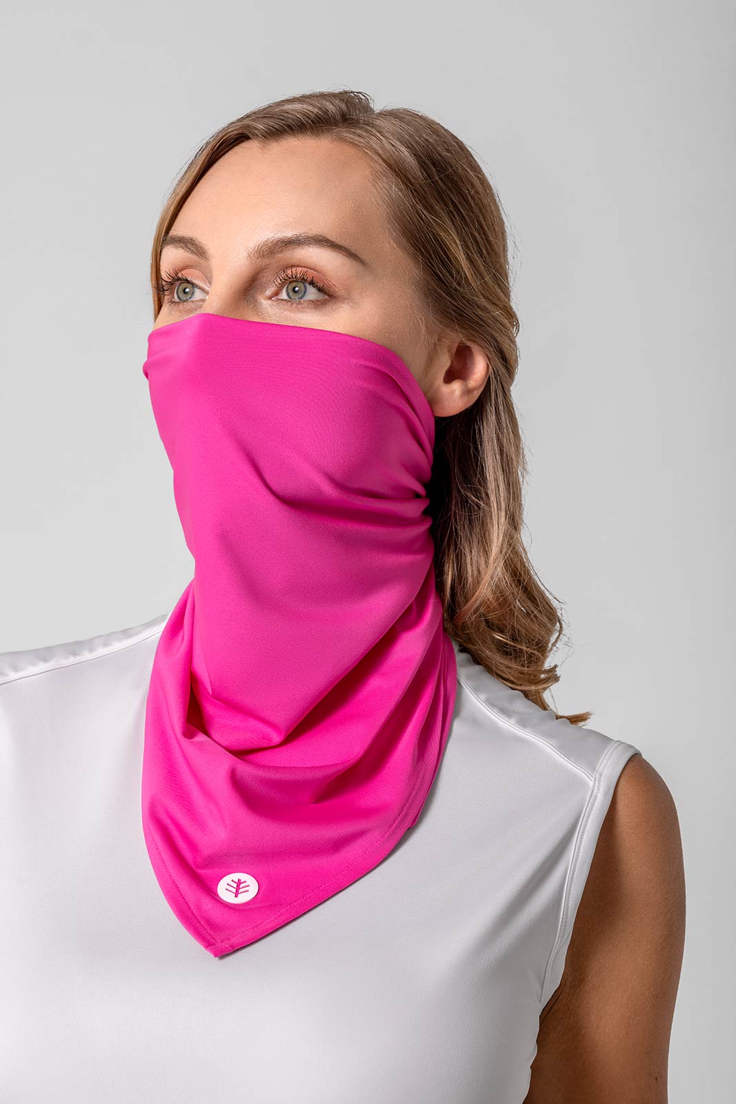Unisex Virasana Performance Sun Bandana | Tulip Pink