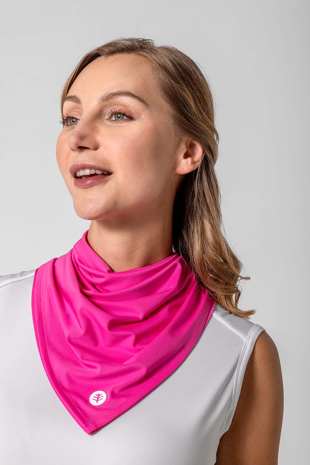 Unisex Virasana Performance Sun Bandana | Tulip Pink