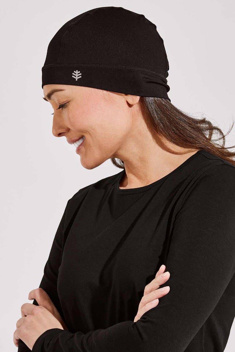 Unisex Hubbard UV Skull Cap | Black
