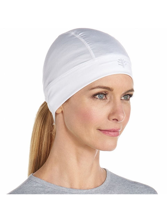 Unisex Hubbard UV Skull Cap | White