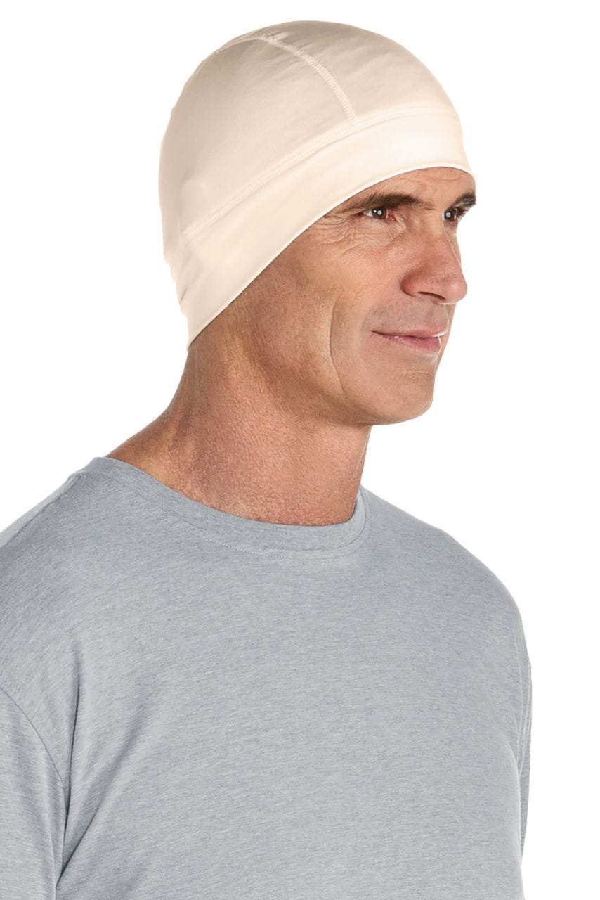 Unisex Hubbard UV Skull Cap | Beige