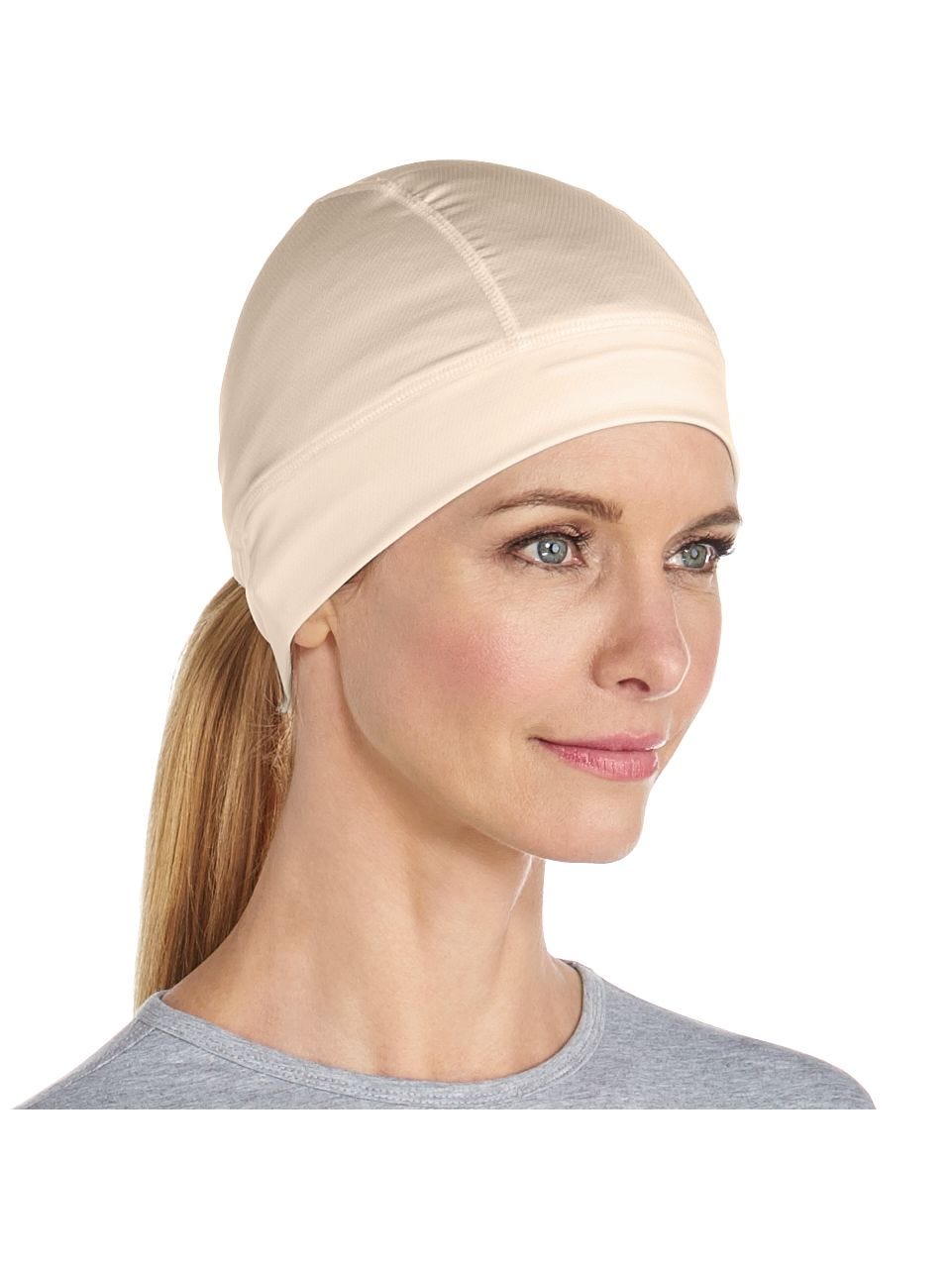 Unisex Hubbard UV Skull Cap | Beige