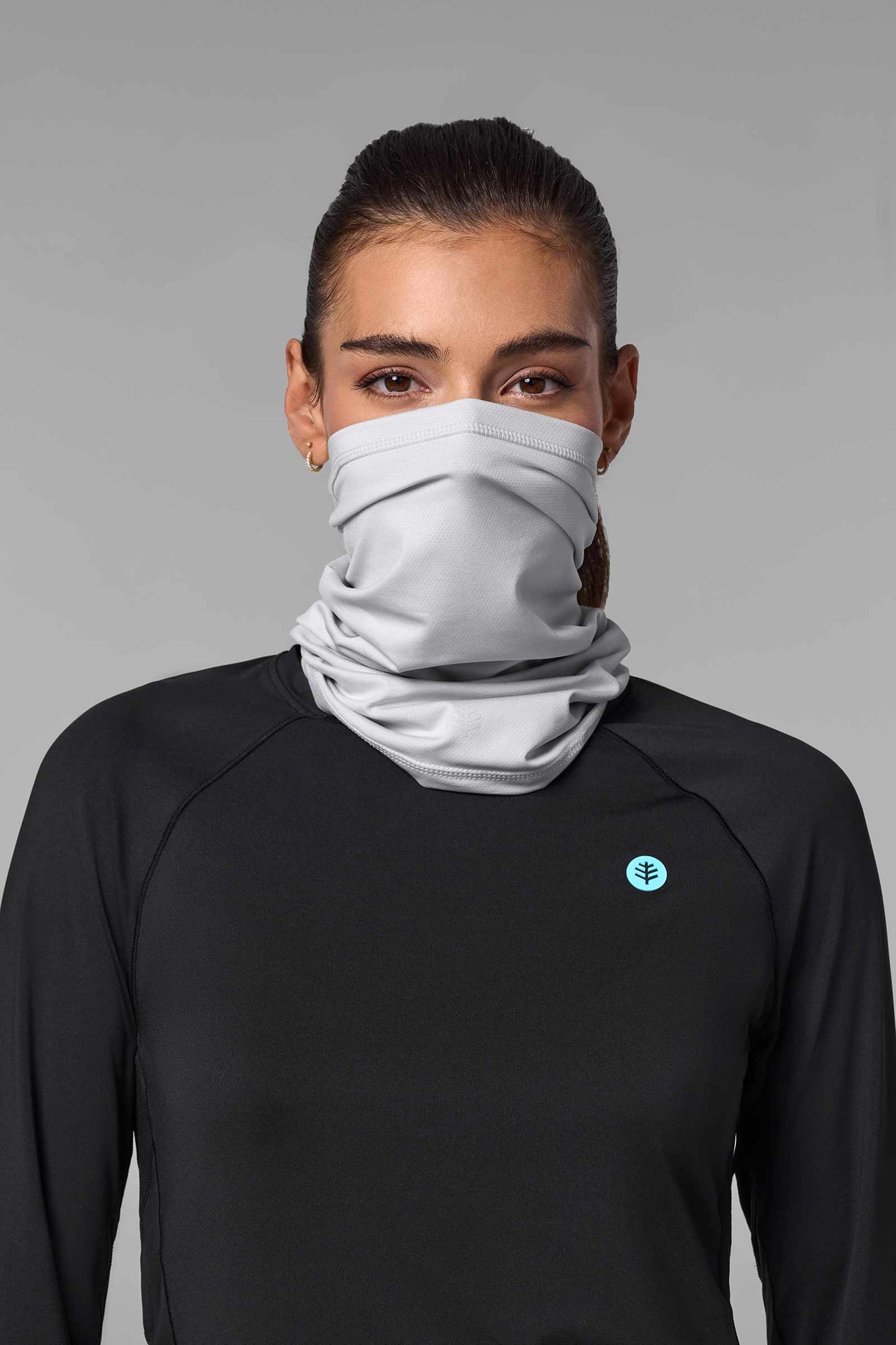 Unisex La Plata UV Neck Gaiter | Sleek Grey