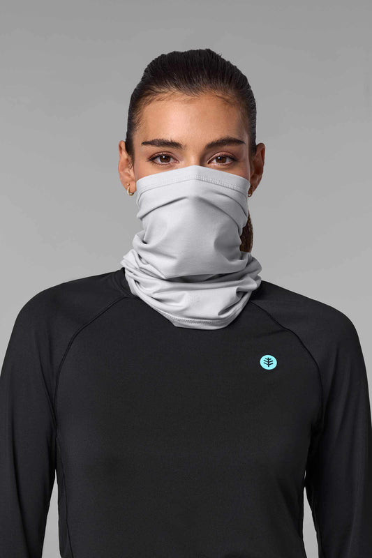 Unisex La Plata UV Neck Gaiter | Sleek Grey