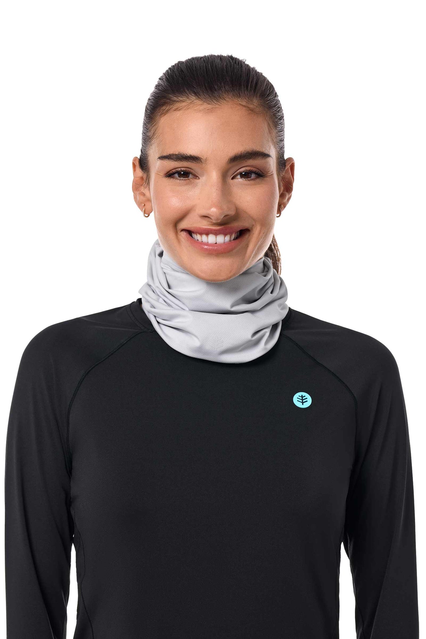 Unisex La Plata UV Neck Gaiter | Sleek Grey