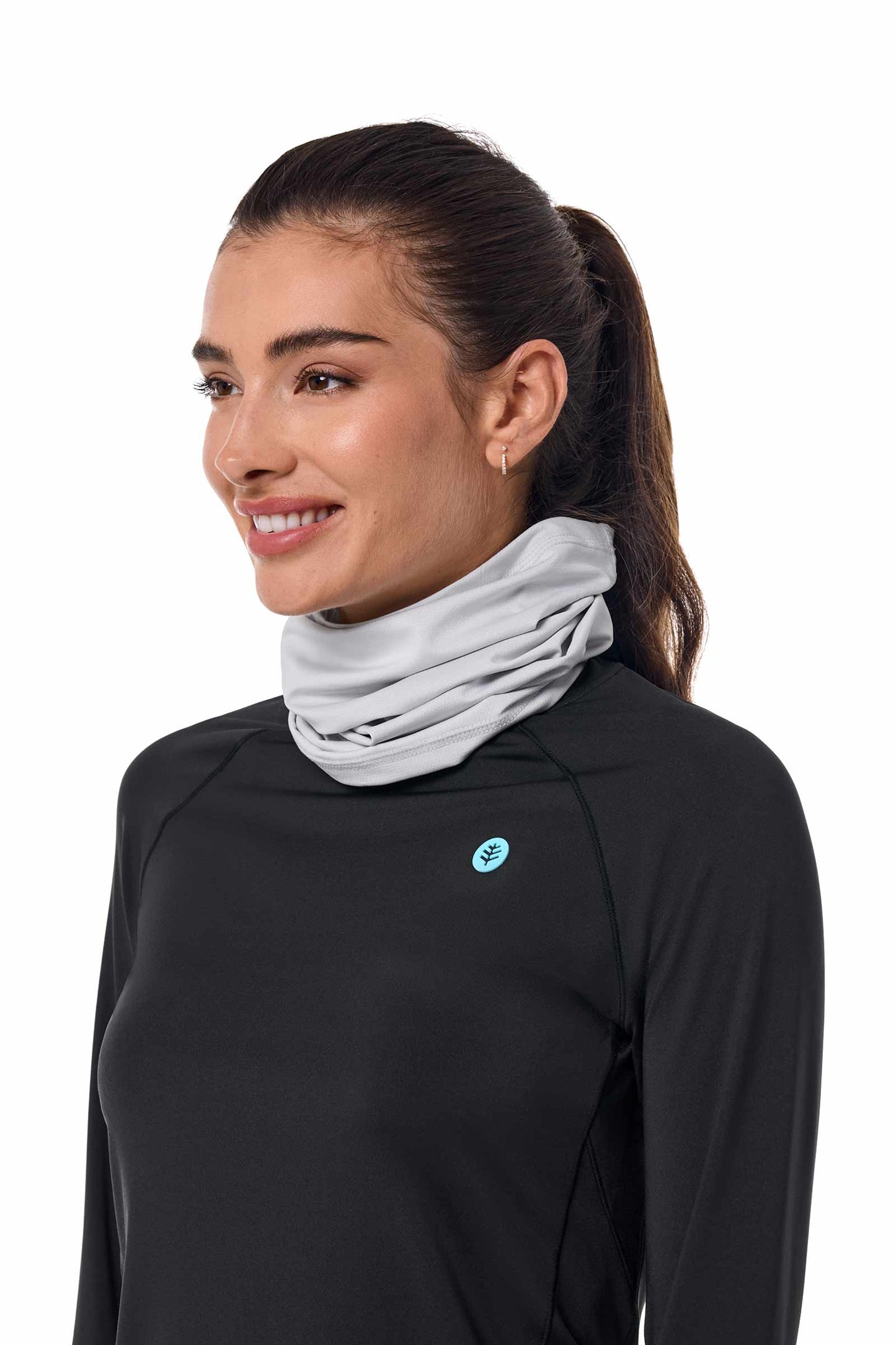 Unisex La Plata UV Neck Gaiter | Sleek Grey