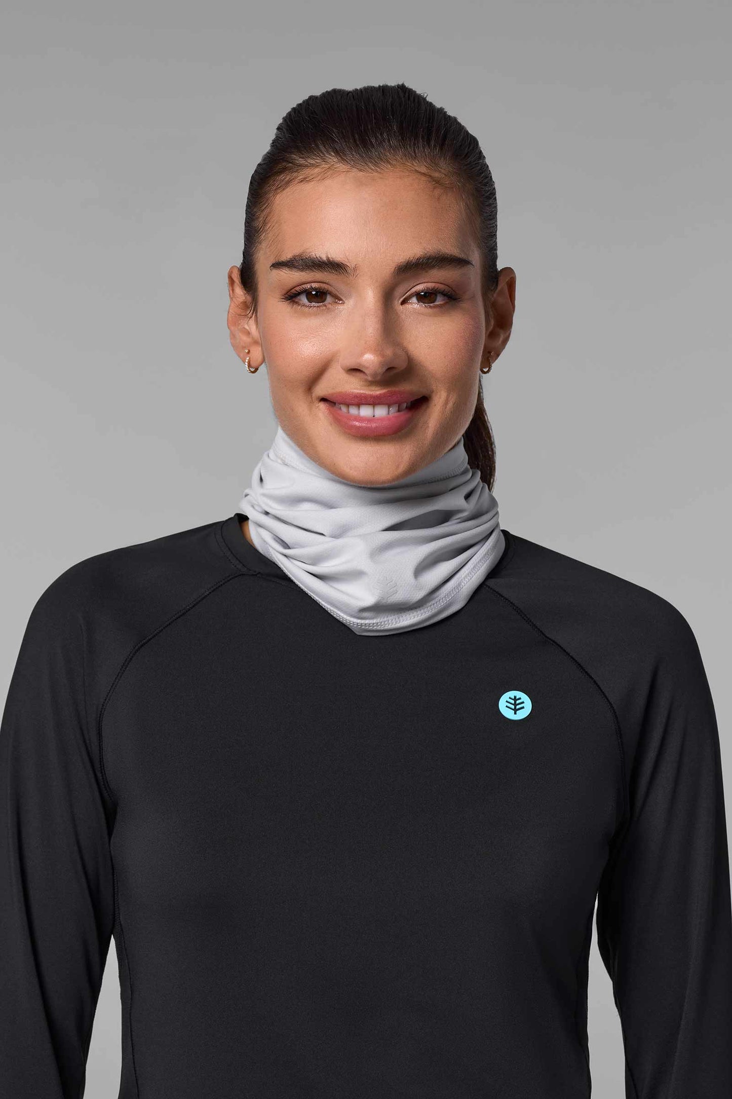 Unisex La Plata UV Neck Gaiter | Sleek Grey