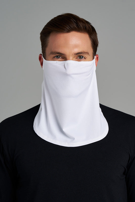 Unisex Crestone UV Face Mask | White