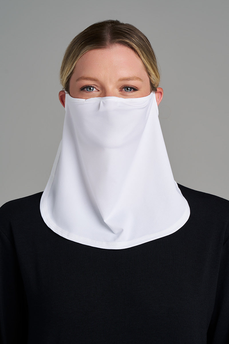 Unisex Crestone UV Face Mask | White