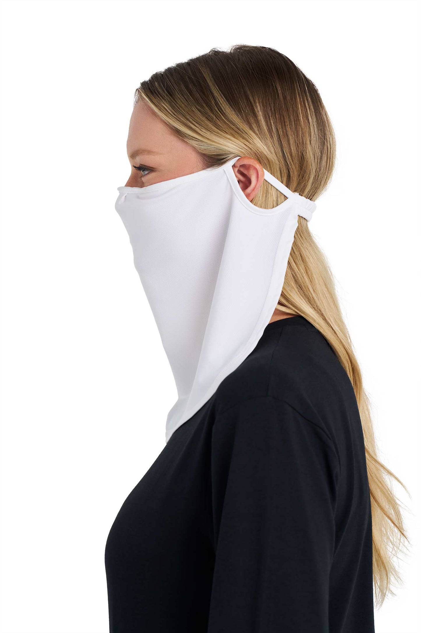 Unisex Crestone UV Face Mask | White