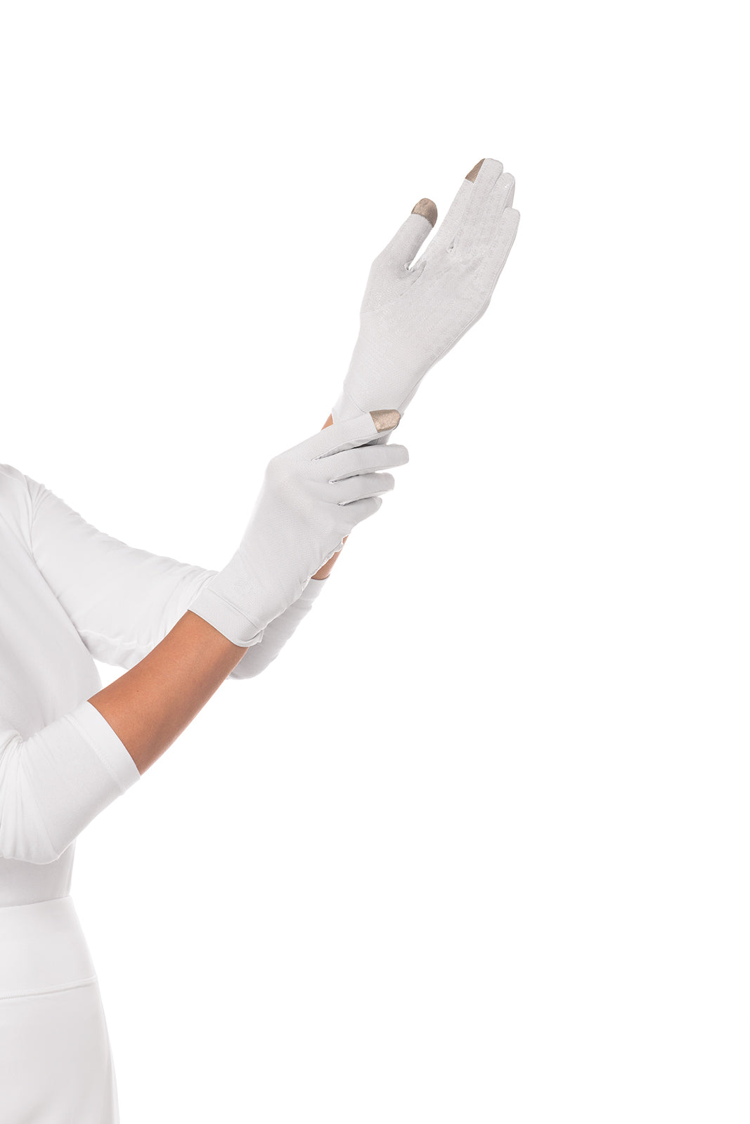 Unisex Gannett UV Gloves | Sleek Grey