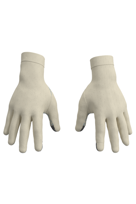 Unisex Gannett UV Gloves | Vanilla