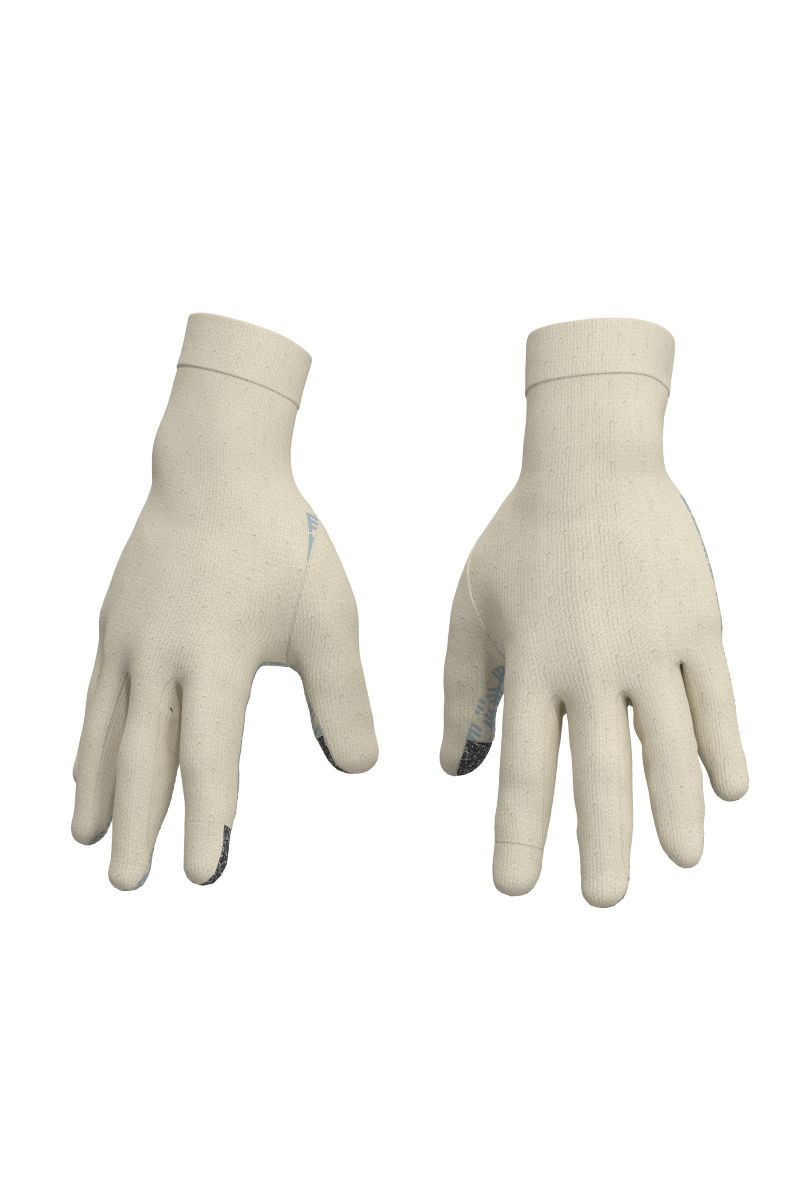 Unisex Gannett UV Gloves | Vanilla