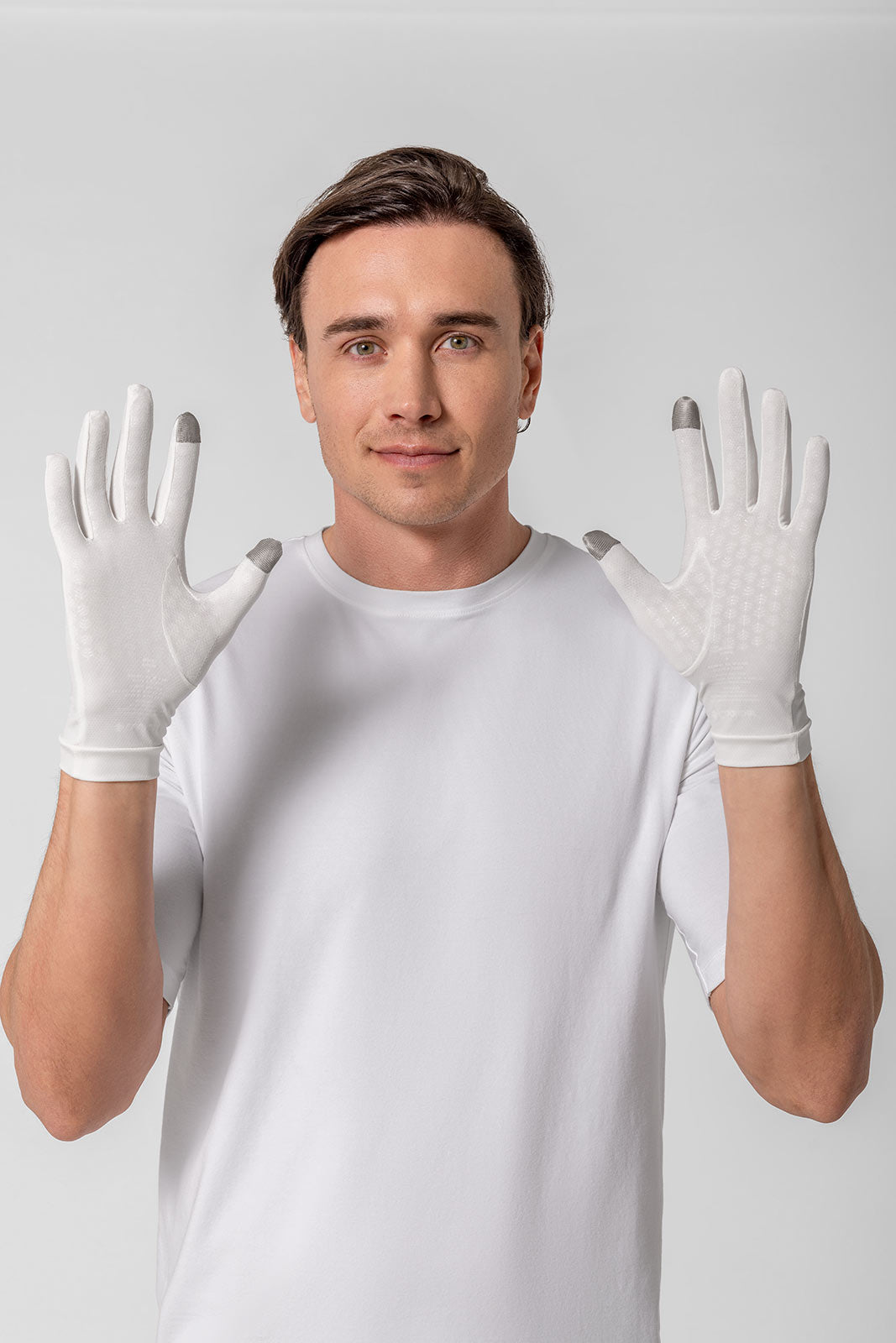 Unisex Gannett UV Gloves | Pearl