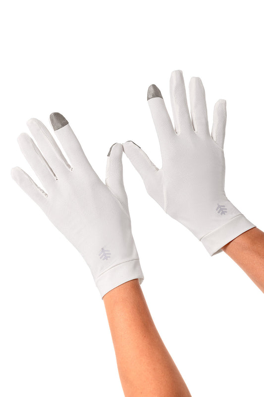 Unisex Gannett UV Gloves | Pearl