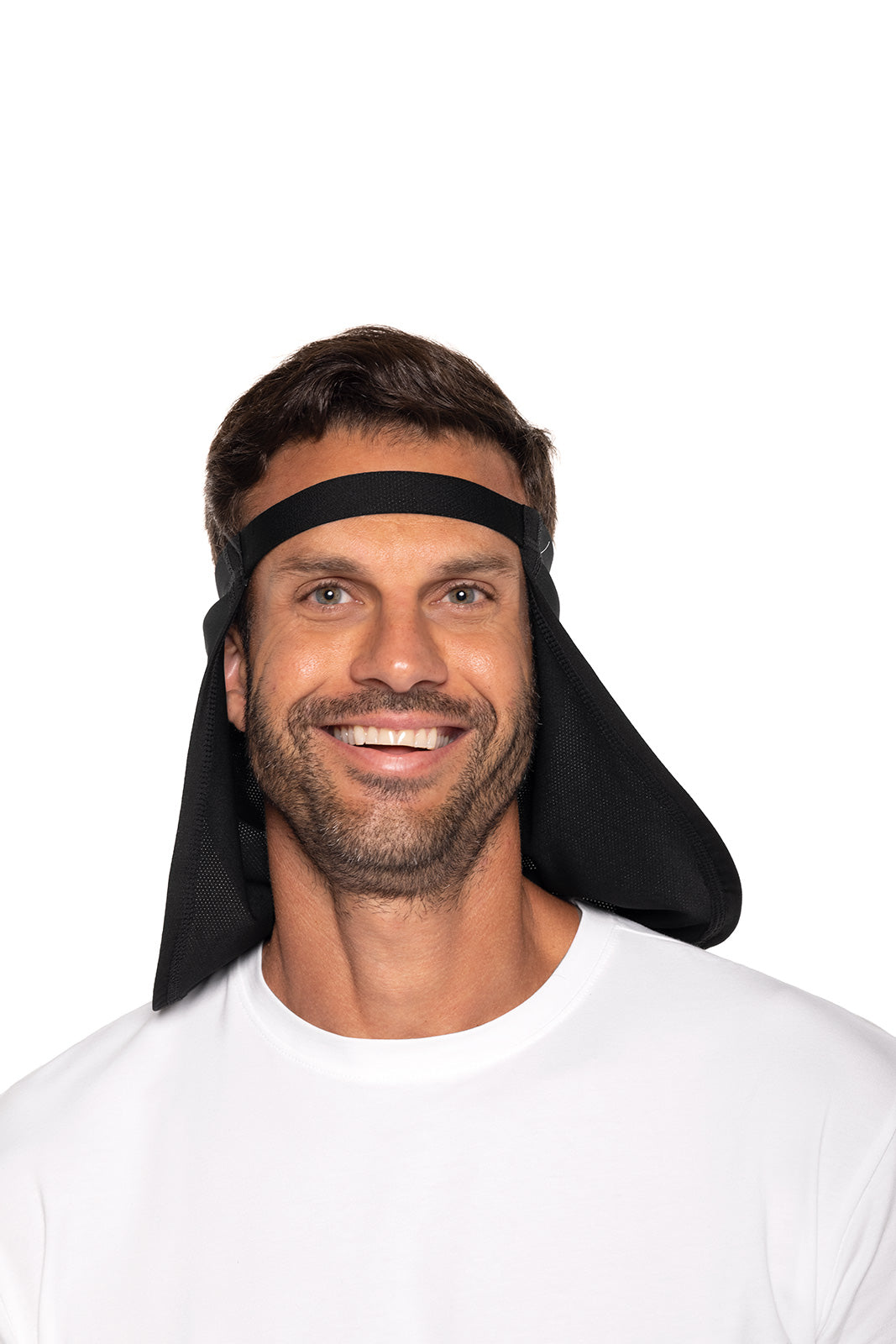 Unisex Windom UV Hat Drape | Black
