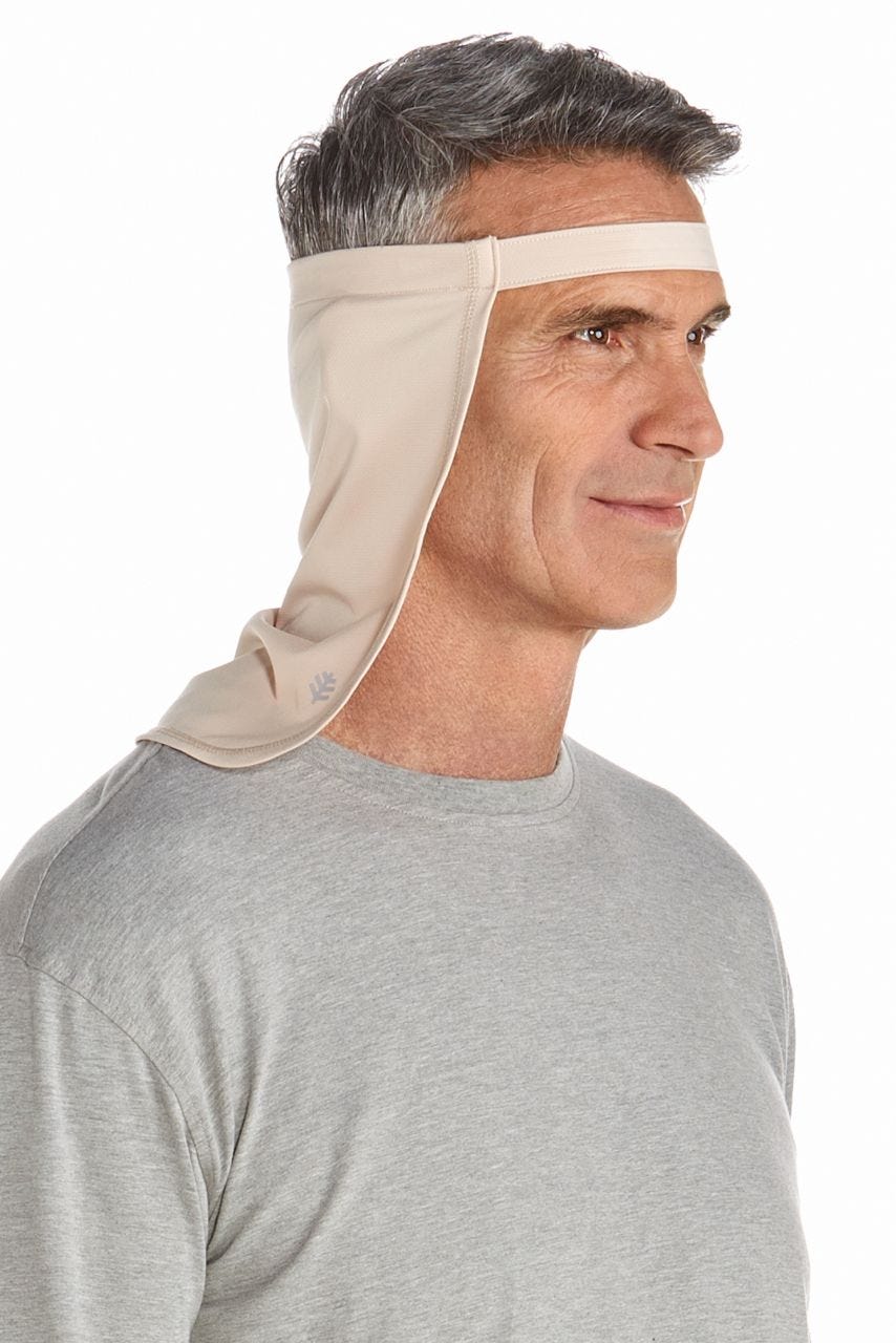 Unisex Windom UV Hat Drape | Beige