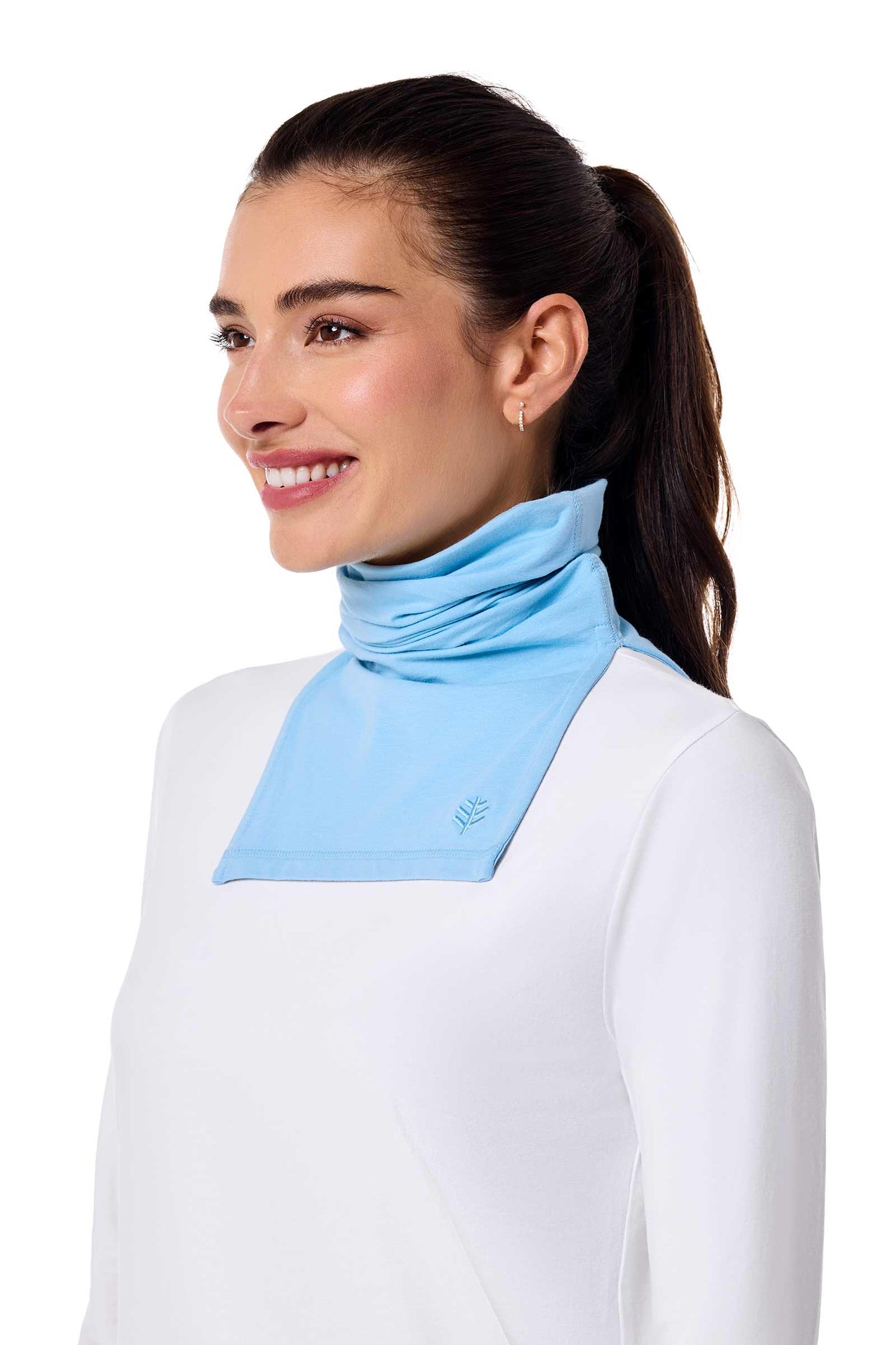 Unisex Key West Sun Neck Gaiter | Artic Blue