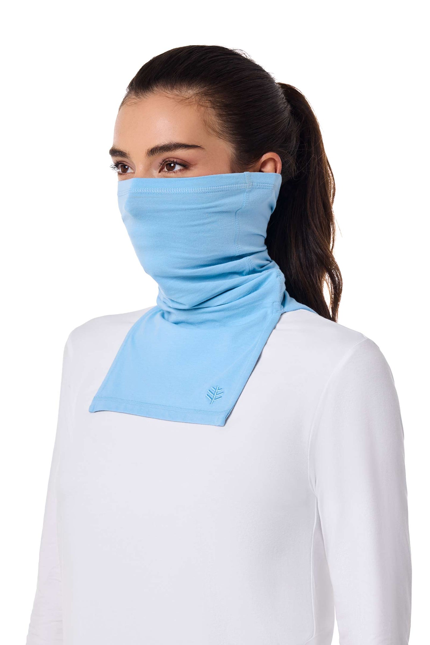 Unisex Key West Sun Neck Gaiter | Artic Blue