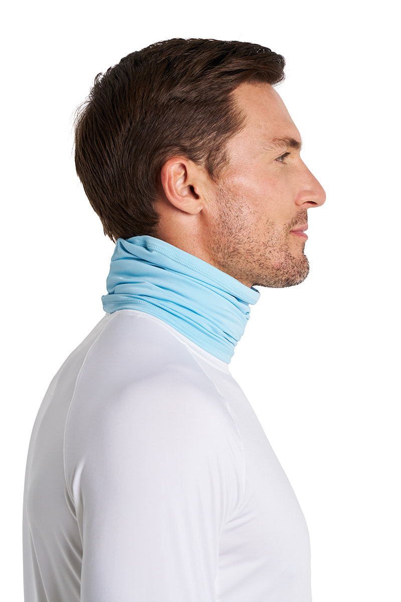 Unisex Virasana Performance Sun Gaiter | Arctic Blue