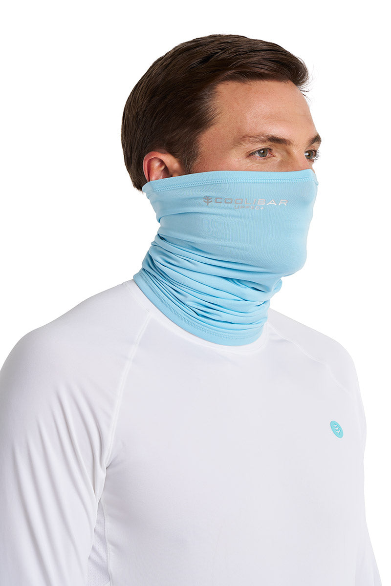 Unisex Virasana Performance Sun Gaiter | Arctic Blue