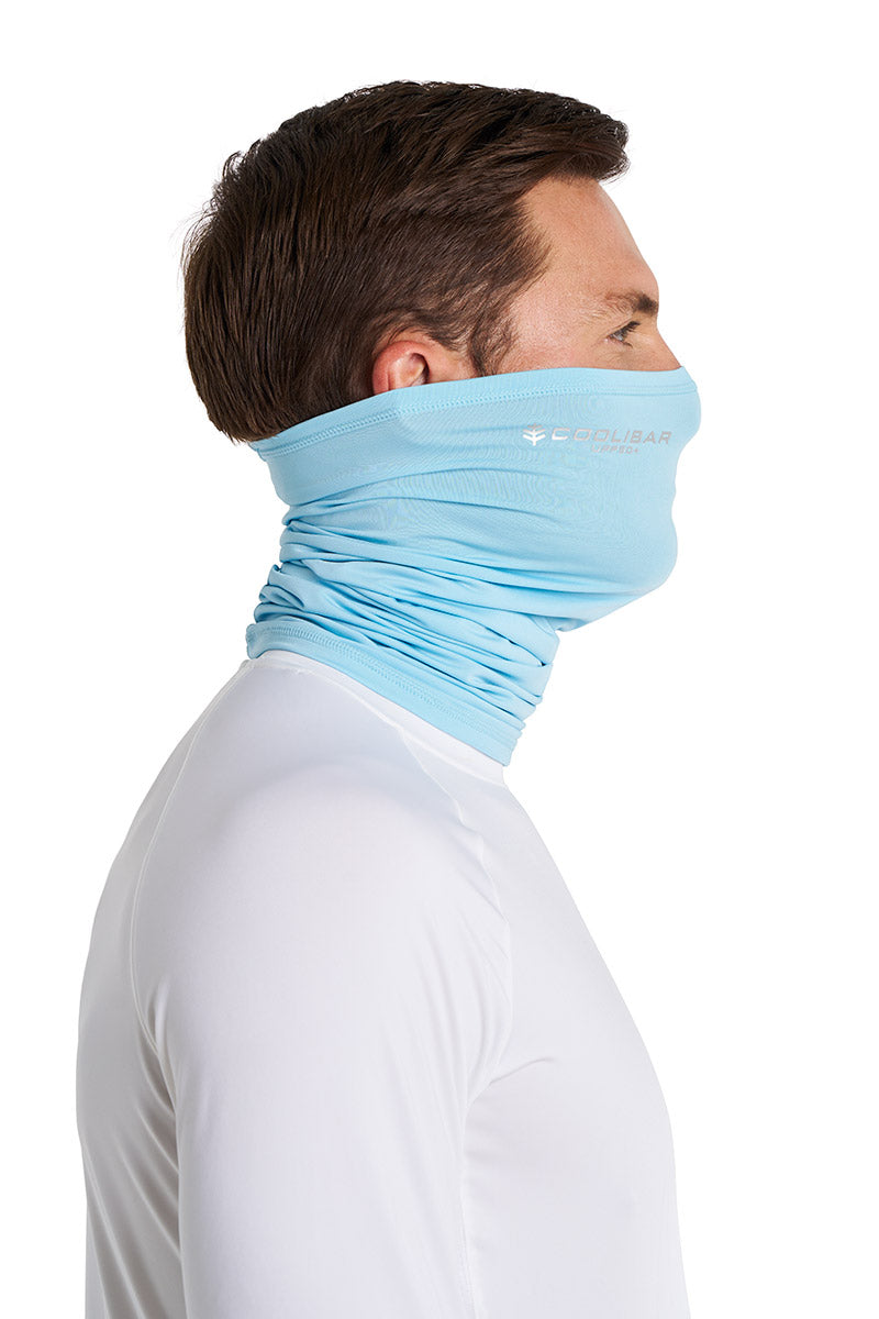 Unisex Virasana Performance Sun Gaiter | Arctic Blue