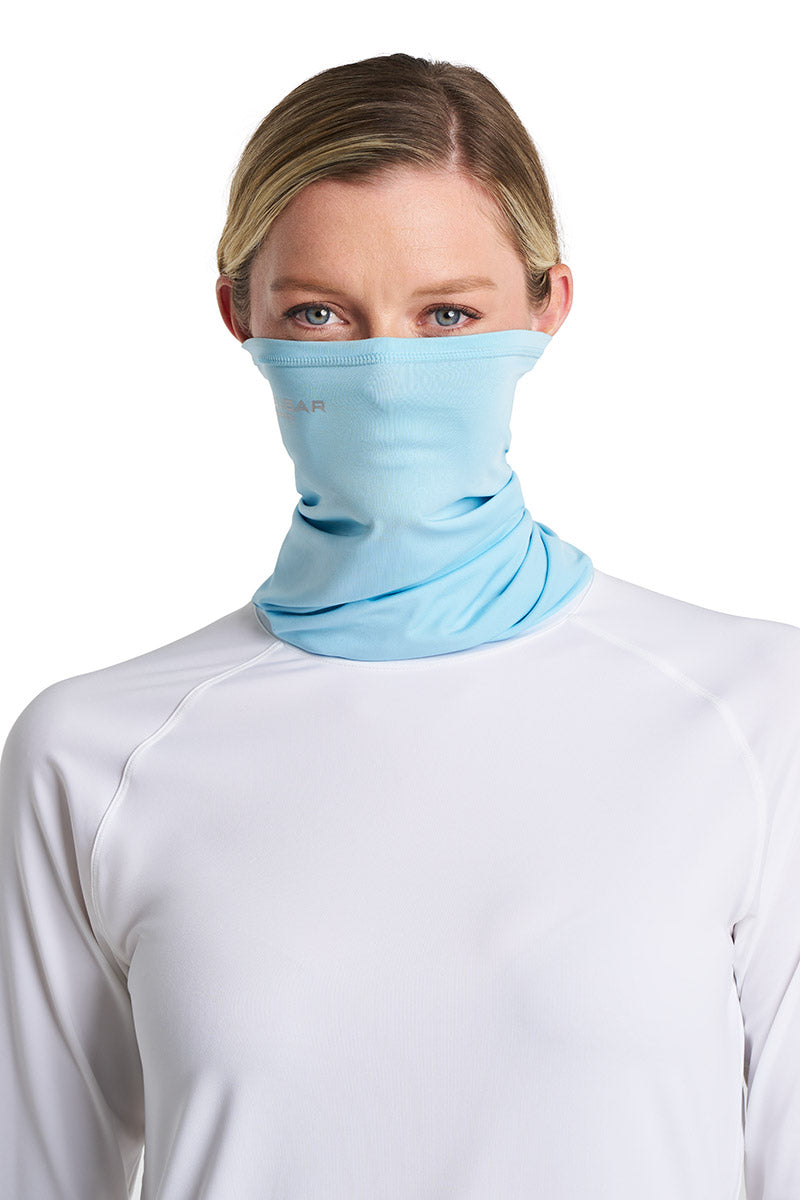 Unisex Virasana Performance Sun Gaiter | Arctic Blue