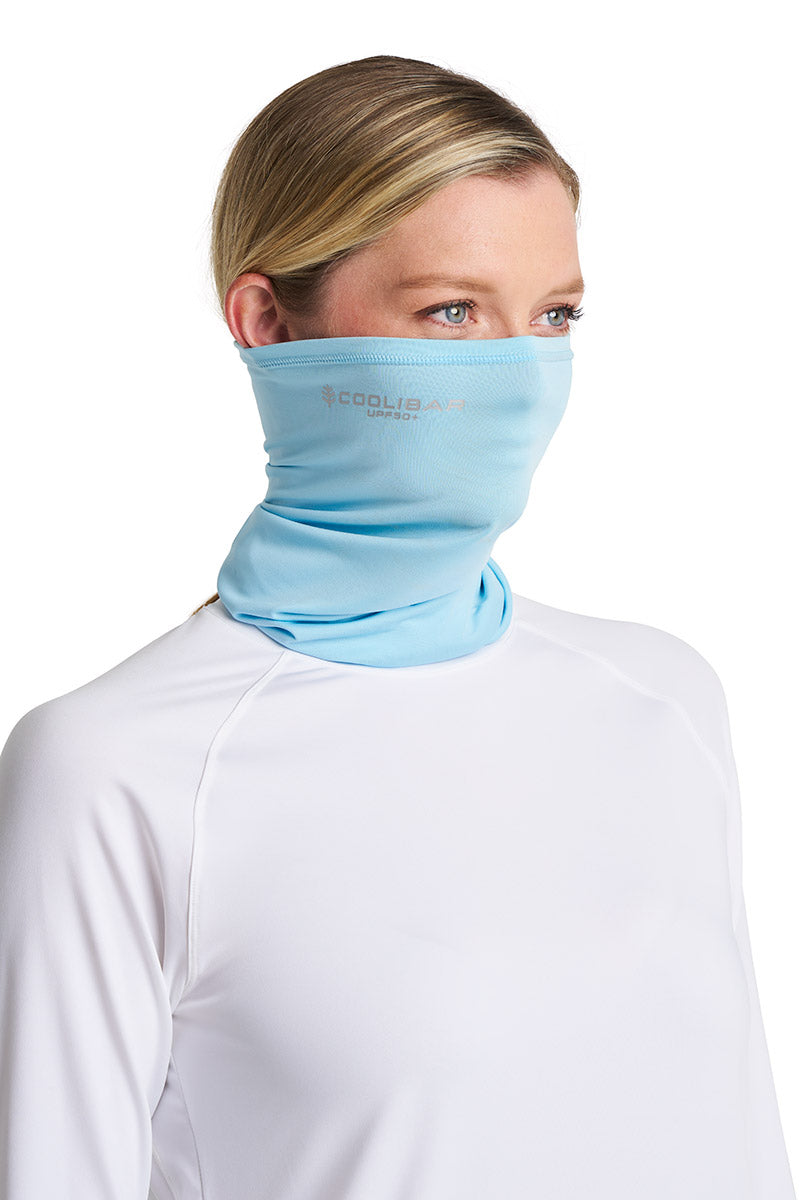 Unisex Virasana Performance Sun Gaiter | Arctic Blue