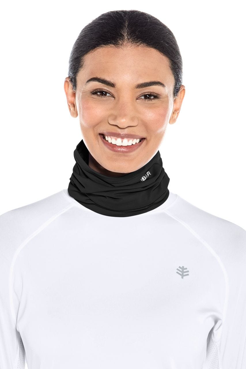 Unisex Virasana Performance Sun Gaiter | Black
