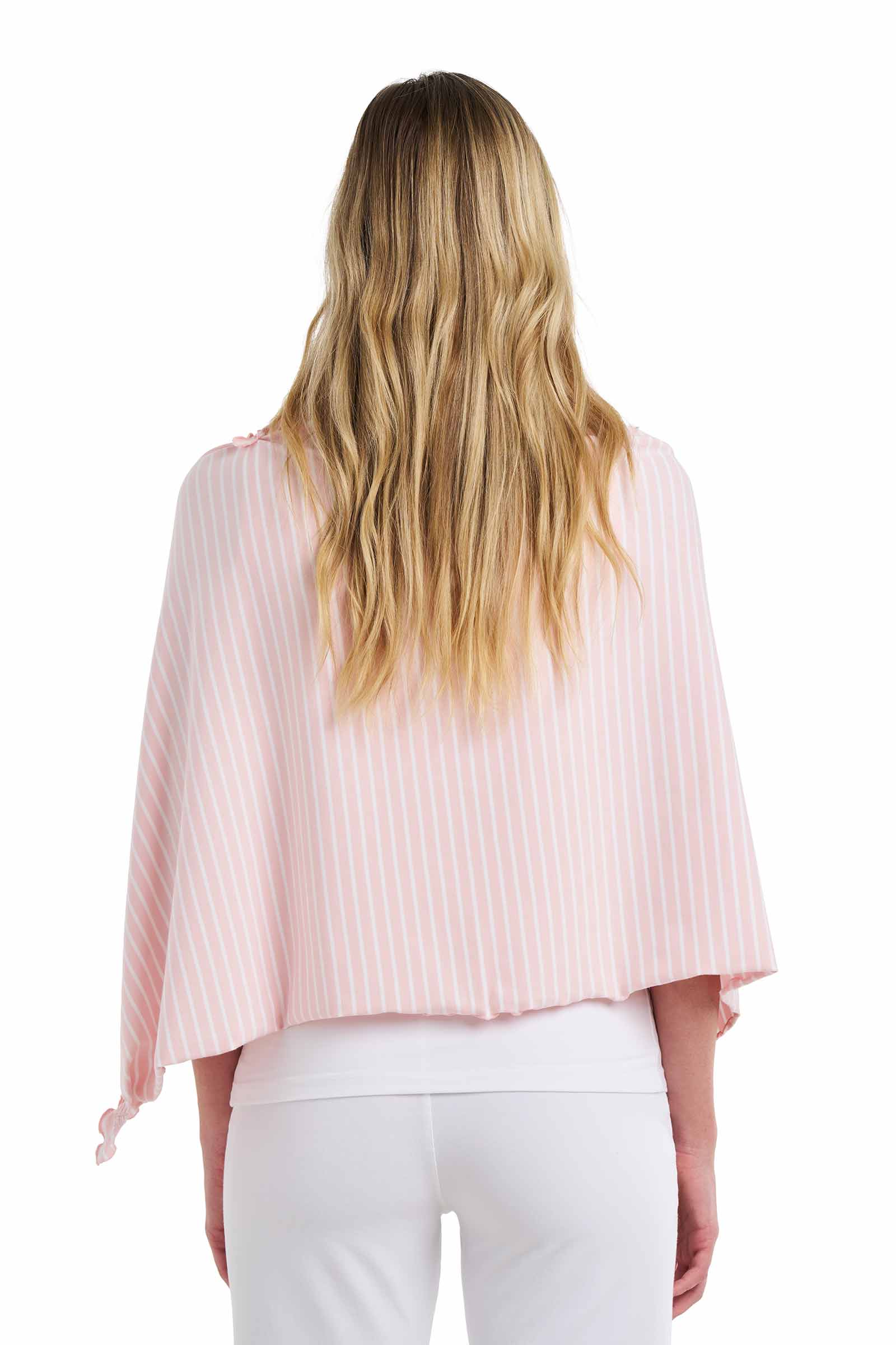 Color_ Soft Pink/White Stripe