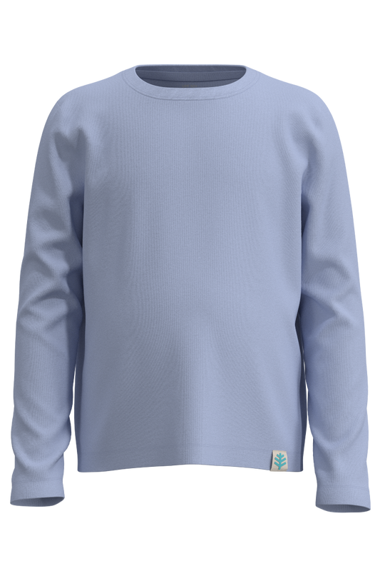 Kid's Coco Plum Everyday Long-Sleeve T-Shirt | Periwinkle
