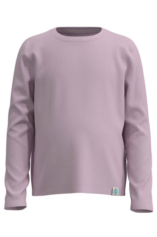 Kid's Coco Plum Everyday Long-Sleeve T-Shirt | Powder