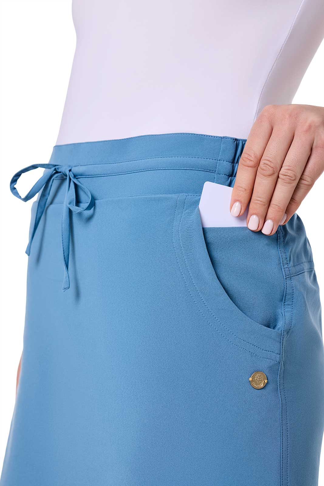 Women's Mendocino Travel Skort | Blue Dusk