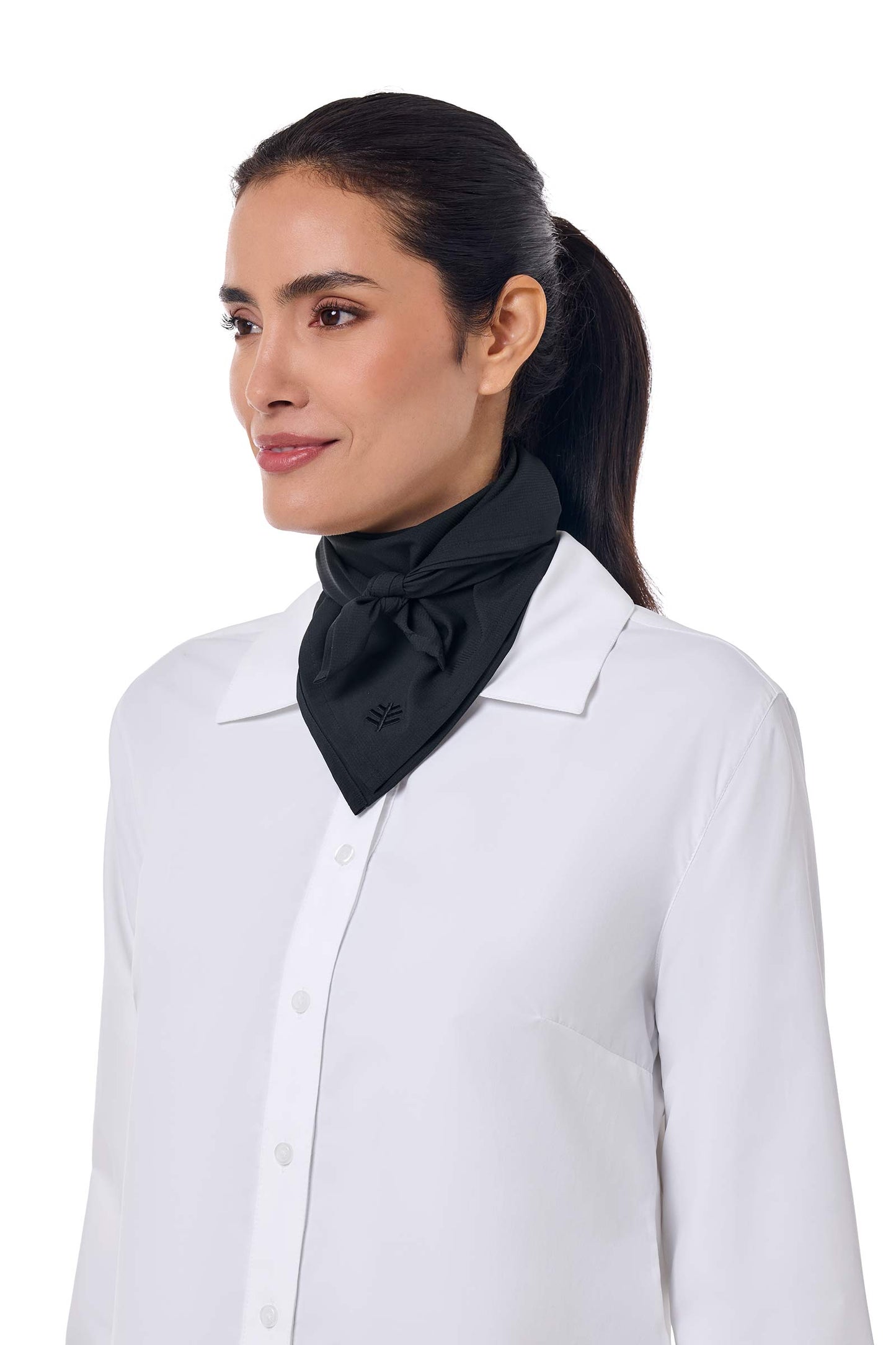 Women's Mackinac Sun Bandana | Black