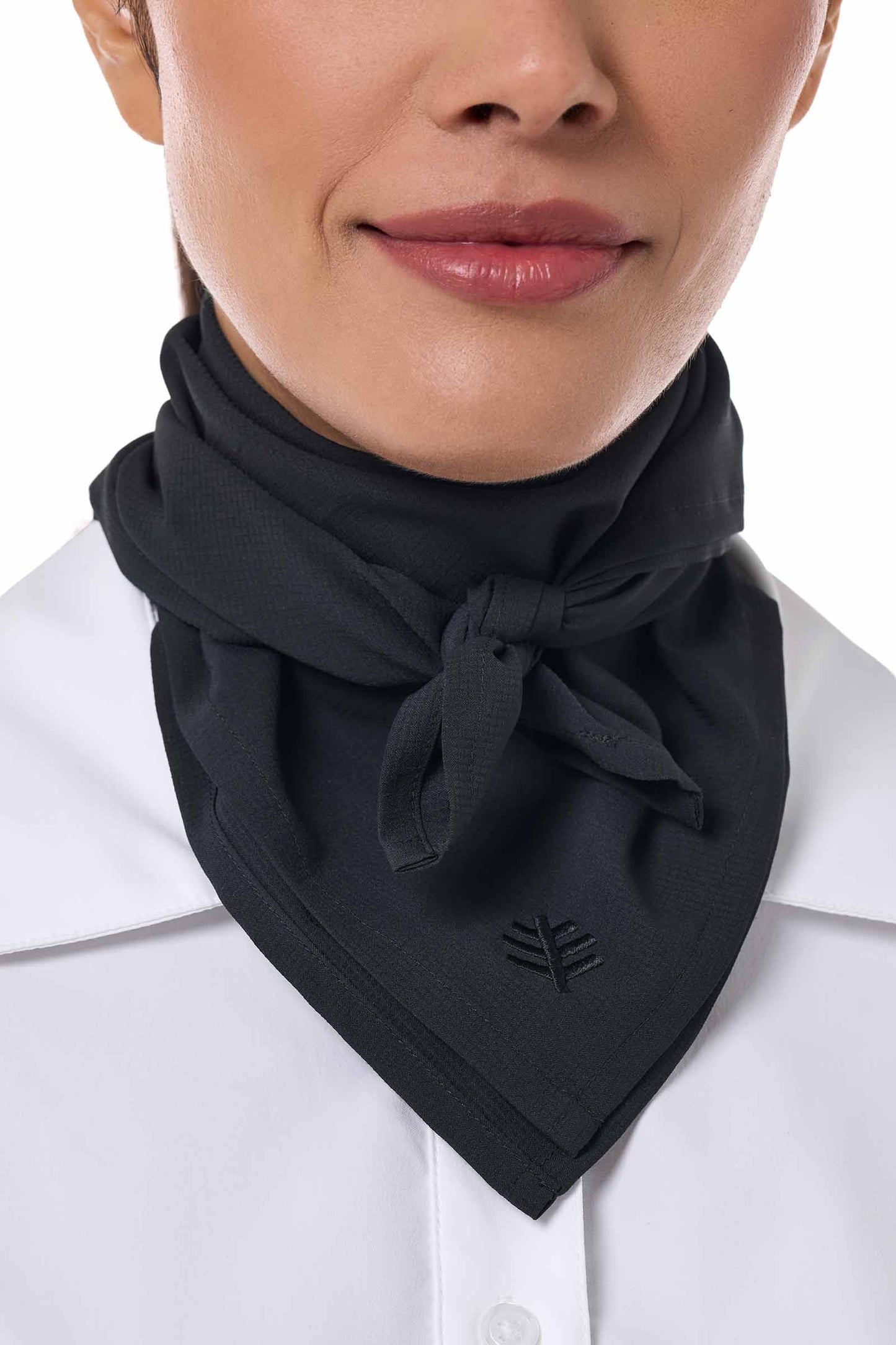 Women's Mackinac Sun Bandana | Black