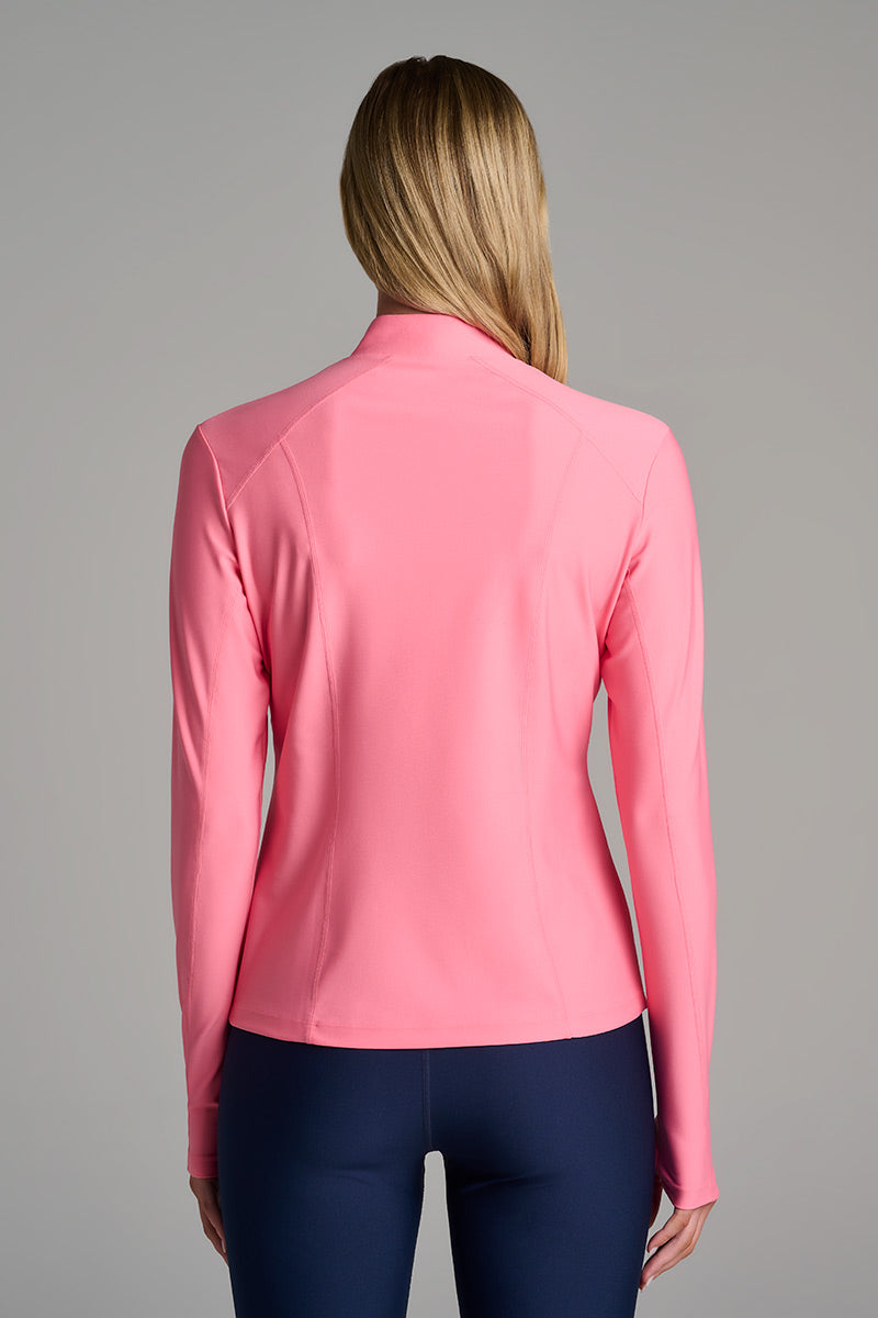 Women's Malawi Swim Jacket | Flamingo Pink