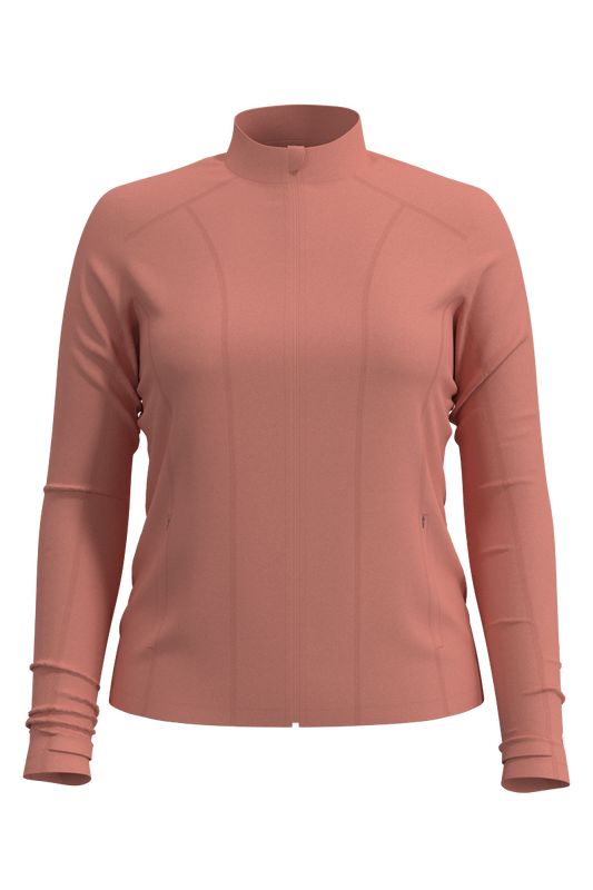 Women's Malawi Swim Jacket | Soft Blush