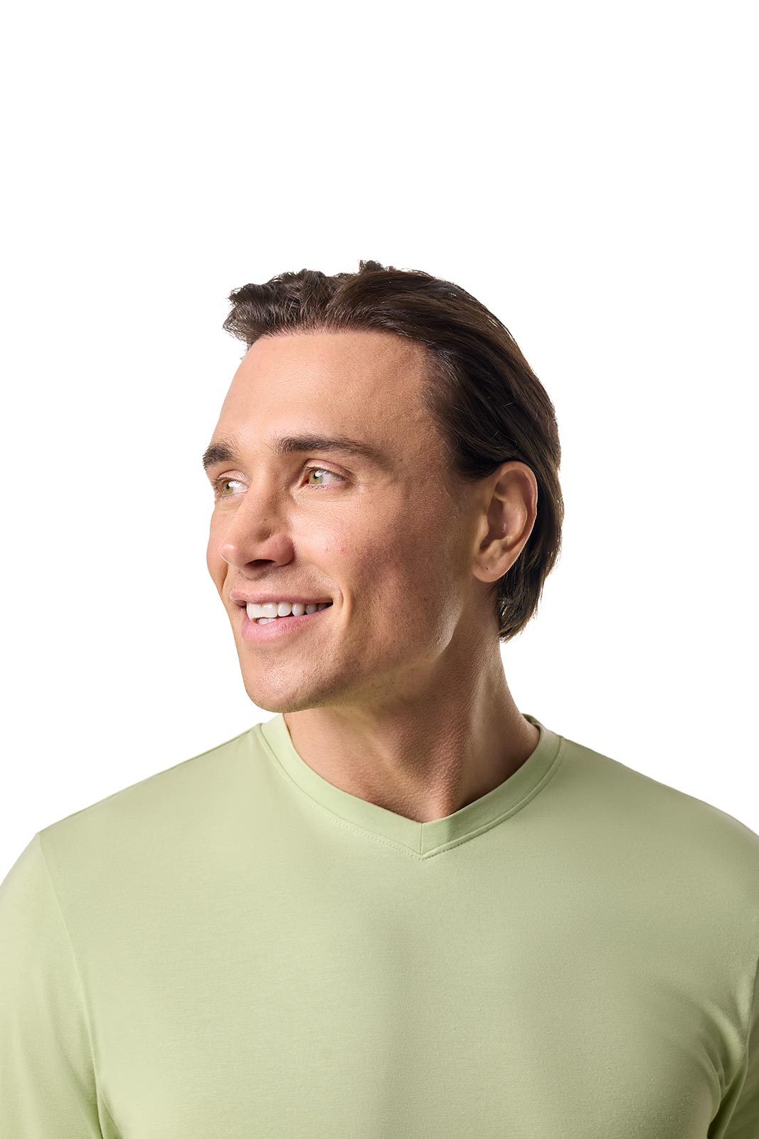 Men's Morada Everyday Long Sleeve V-Neck T-Shirt | Seedling