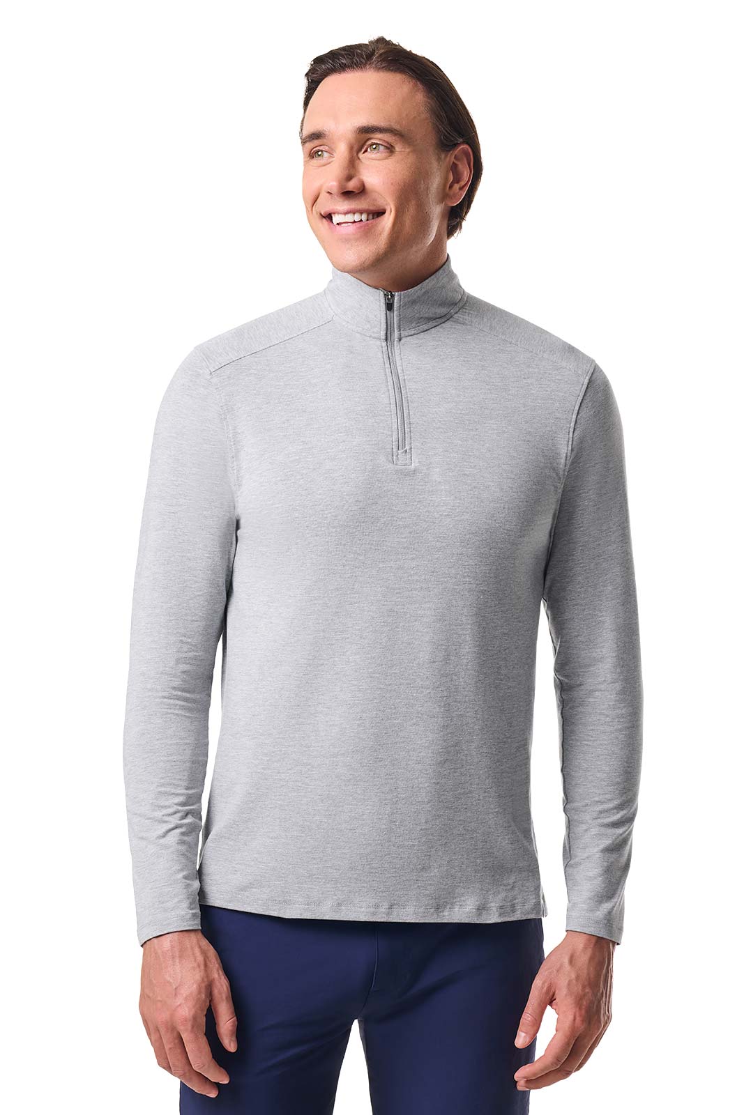 Men's Sonora Quarter-Zip | Grey Heather