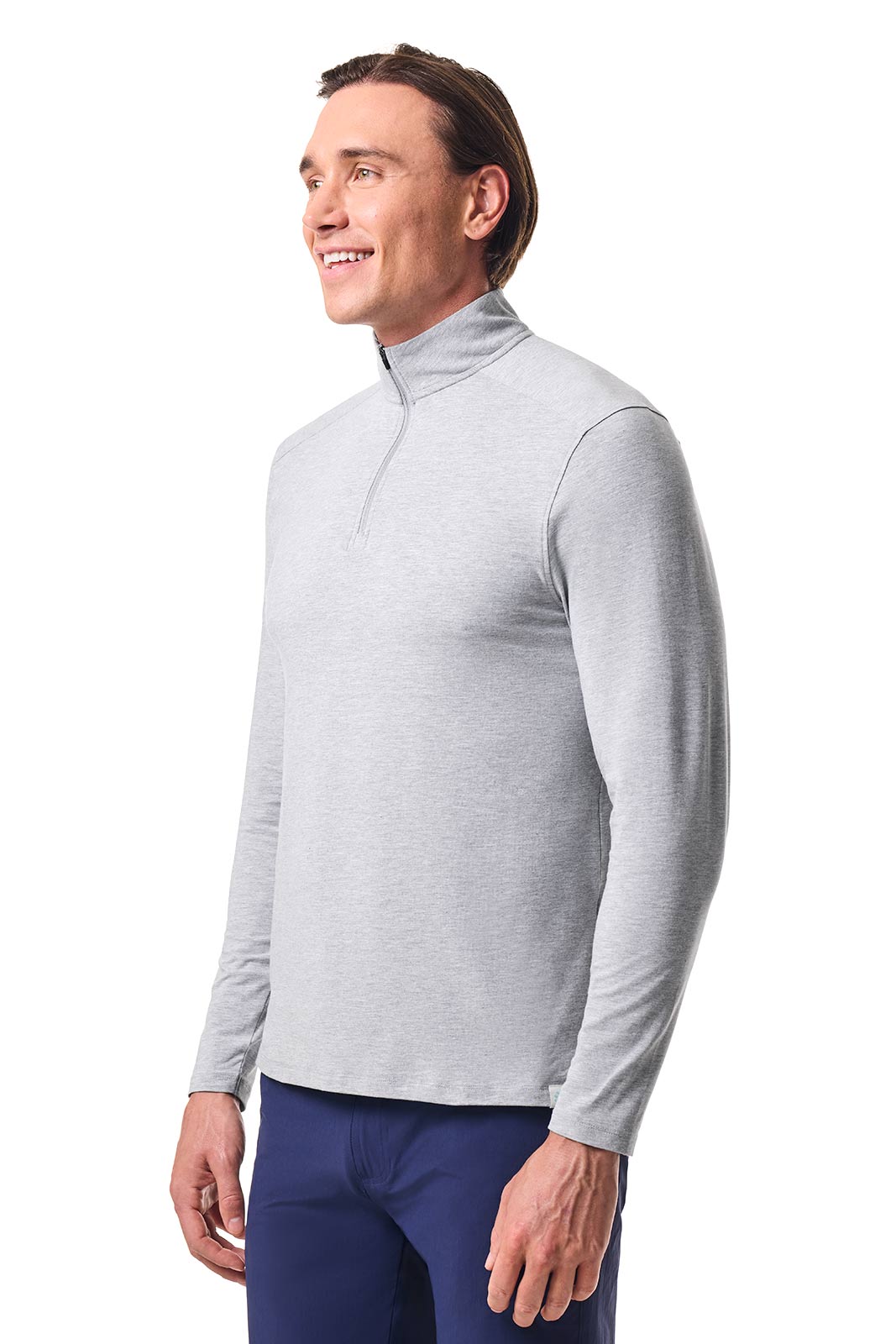 Men's Sonora Quarter-Zip | Grey Heather
