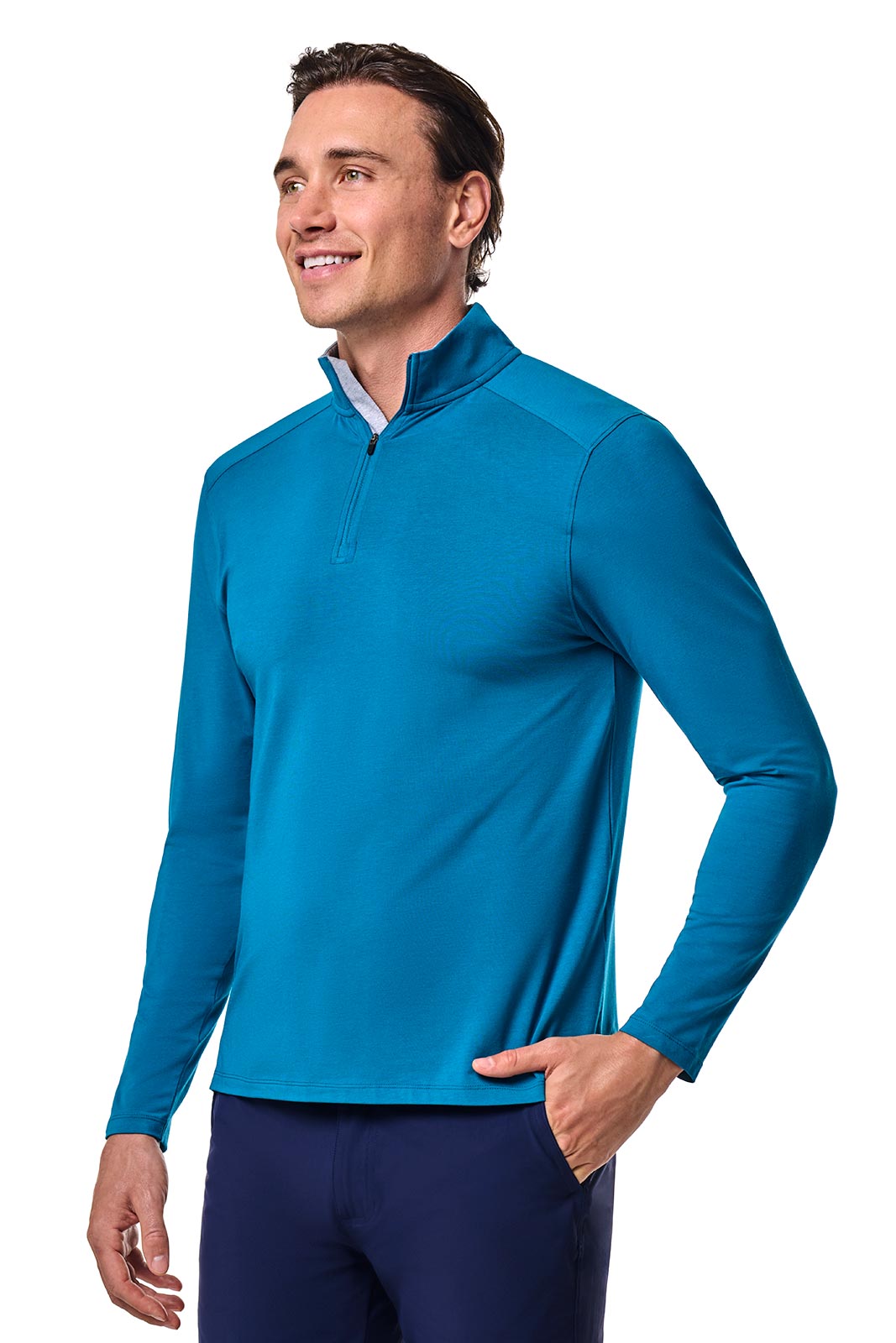 Men's Sonora Quarter-Zip | Bluejay