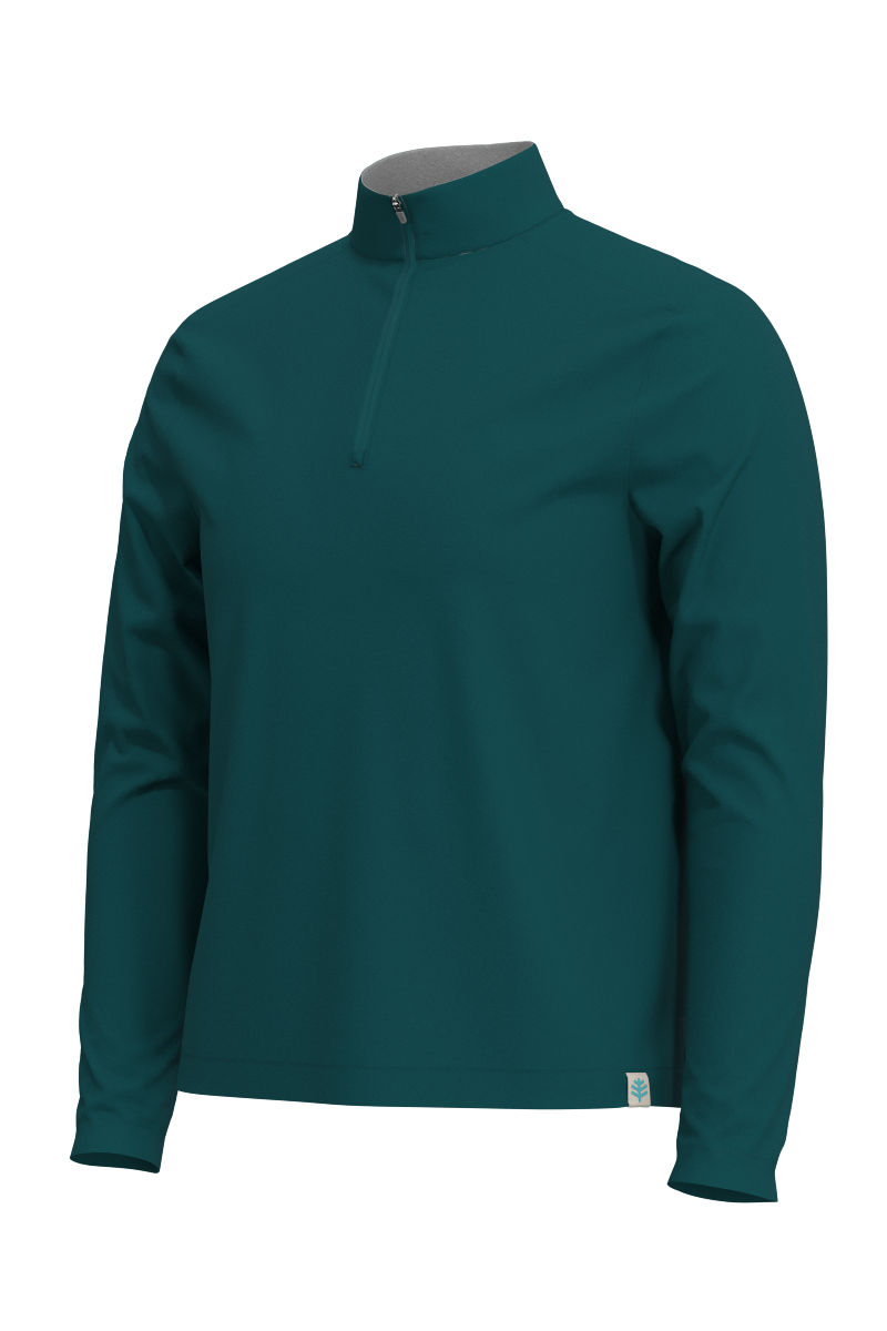 Men's Sonora Quarter Zip | Transformative Teal