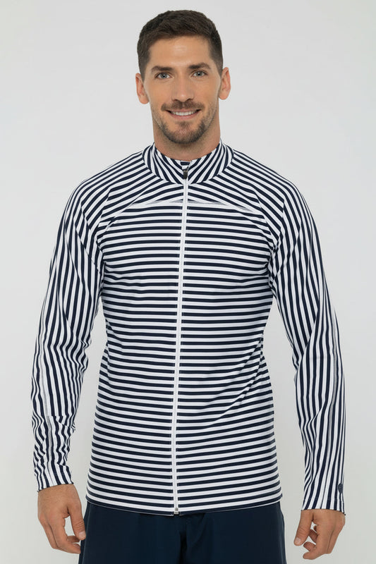 Color_White/Navy Stripe