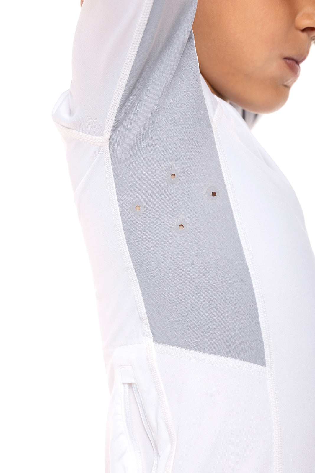 Kid's Ultimate Long Sleeve Rash Guard | White