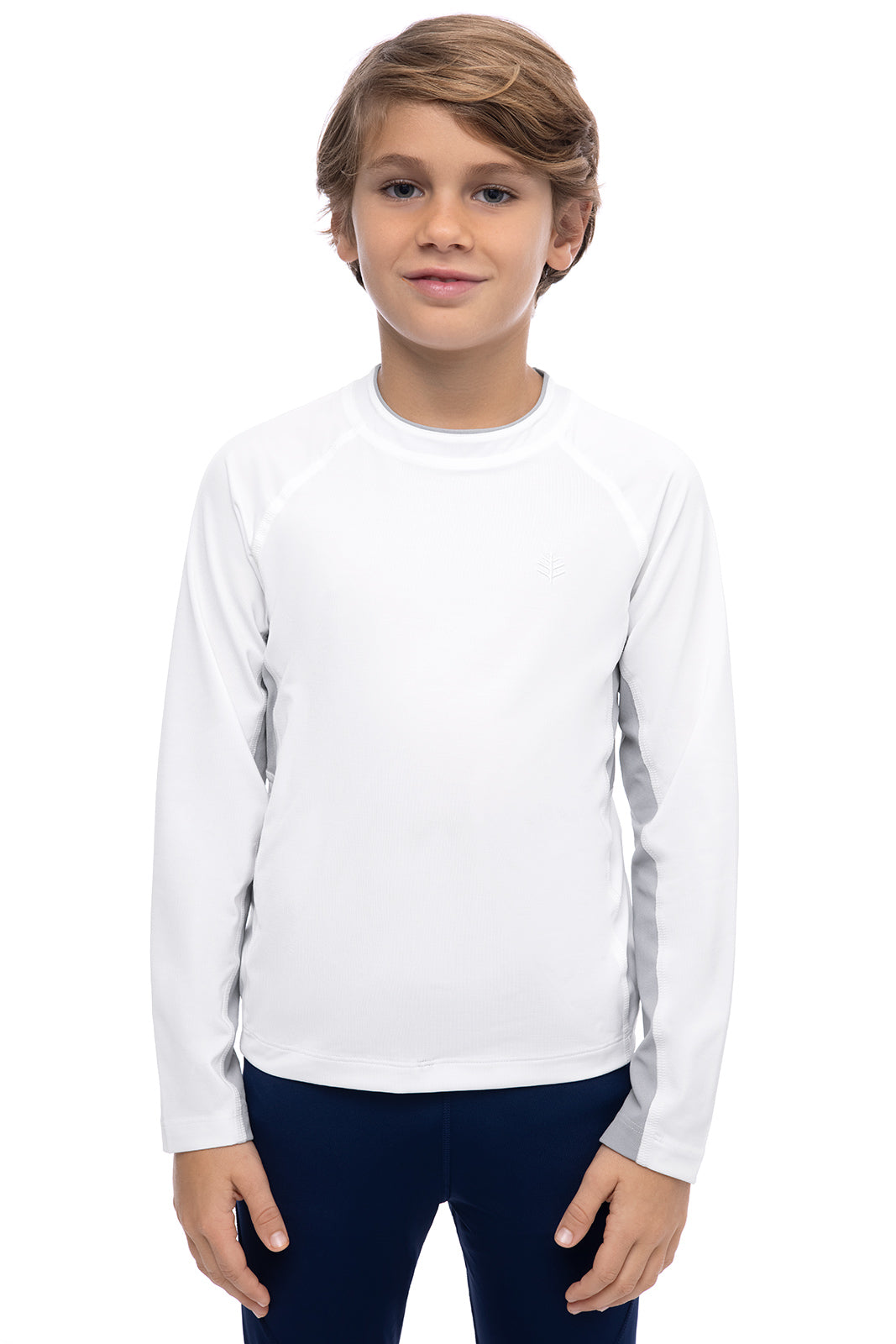 Kid's Ultimate Long Sleeve Rash Guard | White