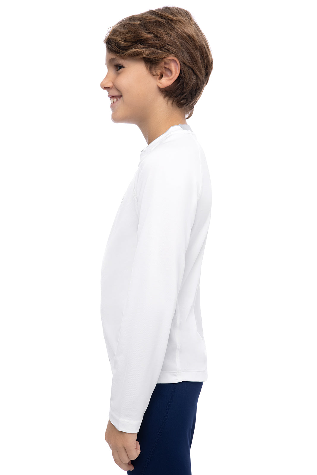 Kid's Ultimate Long Sleeve Rash Guard | White