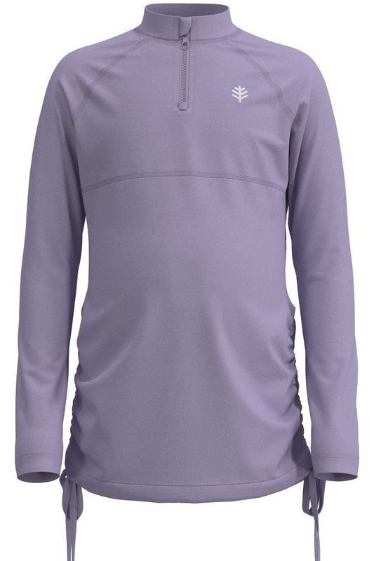 Kid's Lawai Ruche Swim Shirt | Lavendula