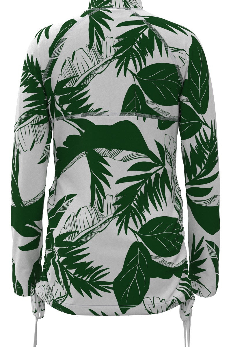 Kid's Lawai Ruche Swim Shirt | Eden Palm Paradise